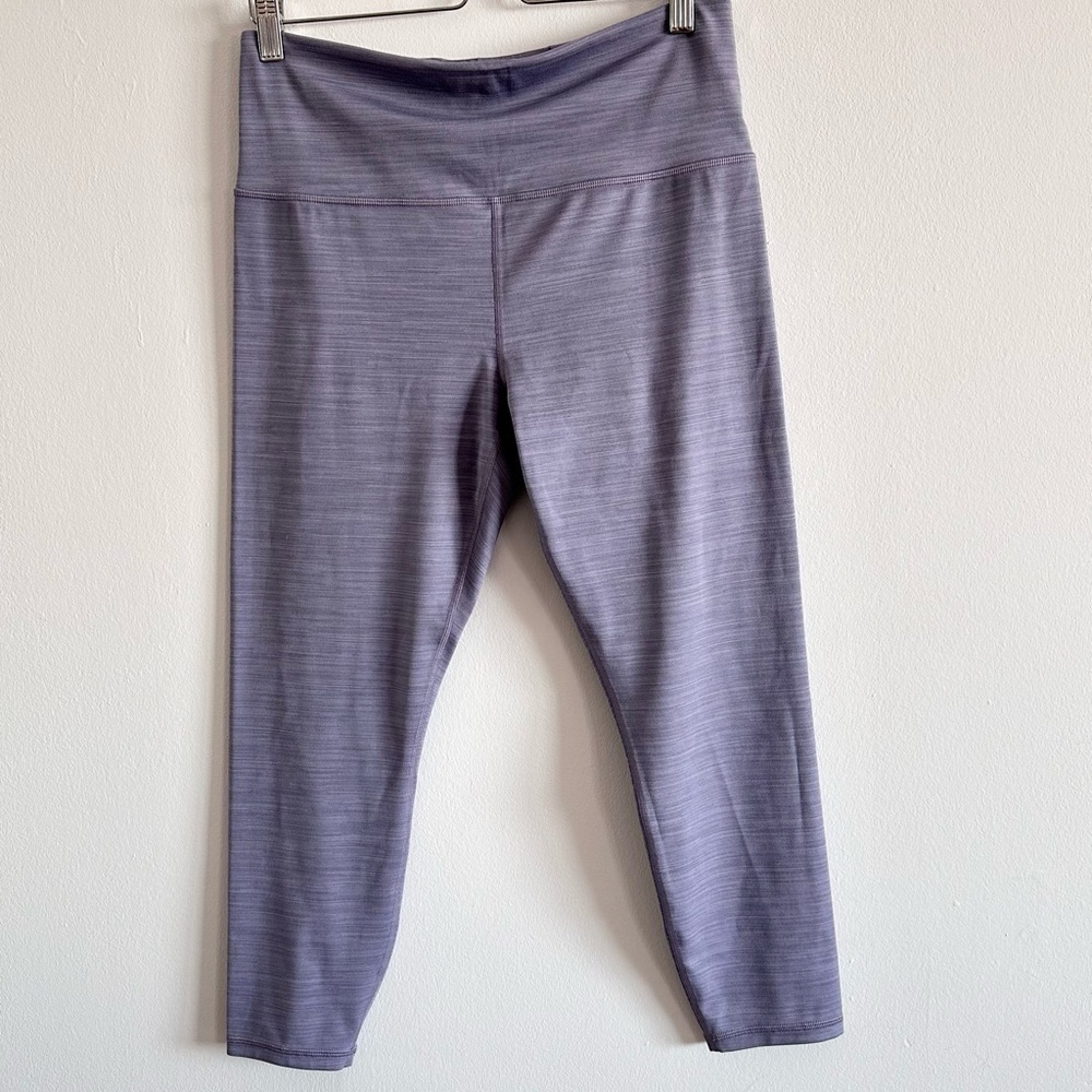Athleta elation space dye 7/8 leggings, tights, yoga pants size Large